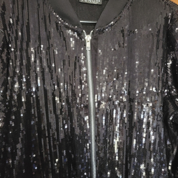 Sequin Jogger Jumpsuit 'NWOT' LG - Picture 14 of 15